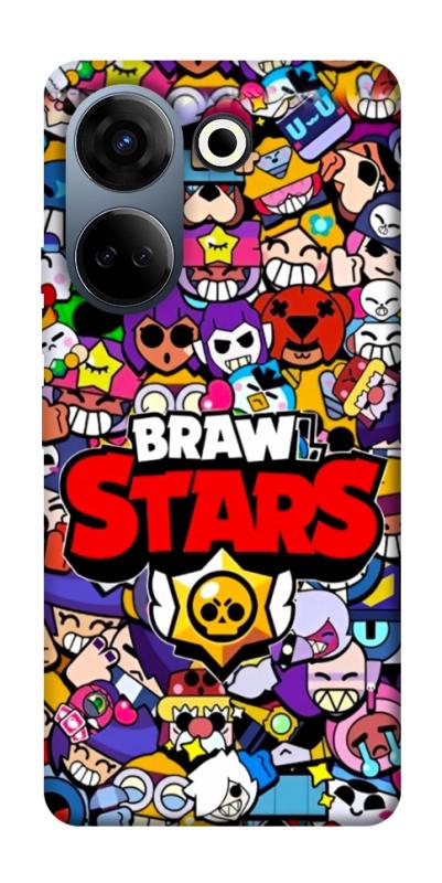 Чехол itsPrint Brawl stars для TECNO Camon 20 Pro (CK7n), детские, купить оптом с доставкой