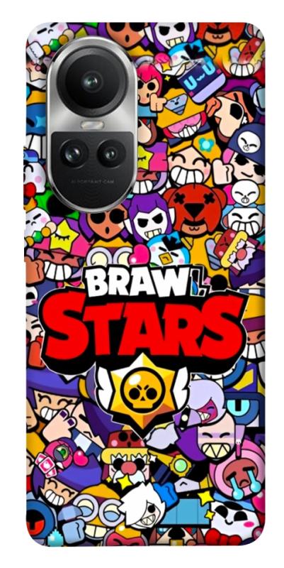 Чехол itsPrint Brawl stars для Oppo Reno 10, детские, купить оптом с доставкой