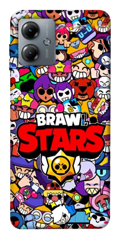 Чехол itsPrint Brawl stars для Motorola Moto G14, детские, купить оптом с доставкой