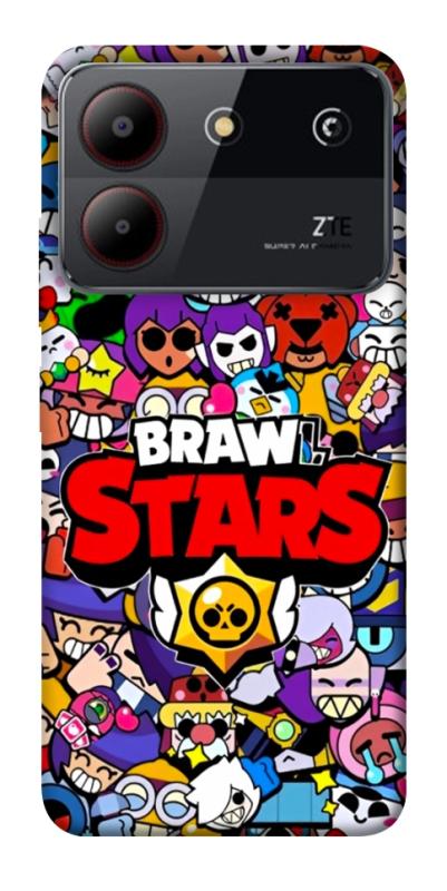 Чохол itsPrint Brawl stars для ZTE Blade A54 4G, дитячі, купити оптом з доставкою