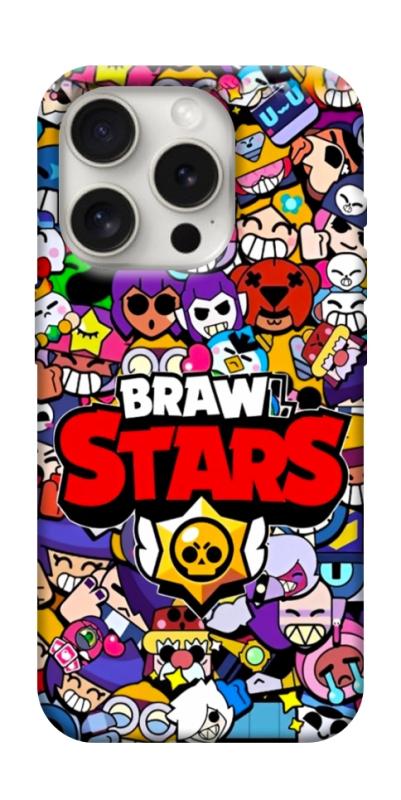 Чехол itsPrint Brawl stars для Apple iPhone 16 Pro Max (6.9"), детские, купить оптом с доставкой