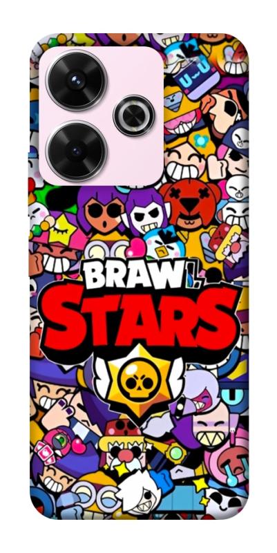 Чехол itsPrint Brawl stars для Xiaomi Redmi 13 4G / Poco M6 4G, детские, купить оптом с доставкой