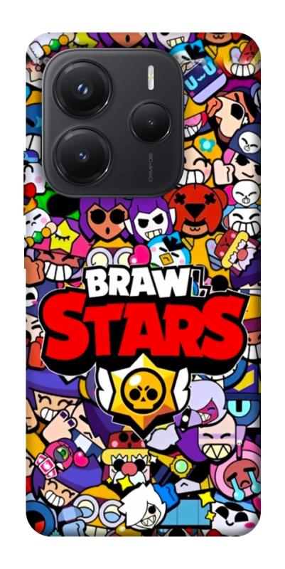 Чехол itsPrint Brawl stars для Xiaomi Redmi Note 14 5G, детские, купить оптом с доставкой