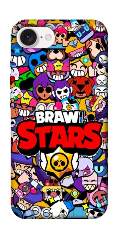 Чехол itsPrint Brawl stars для Apple iPhone 16e (6.1"), детские, купить оптом с доставкой