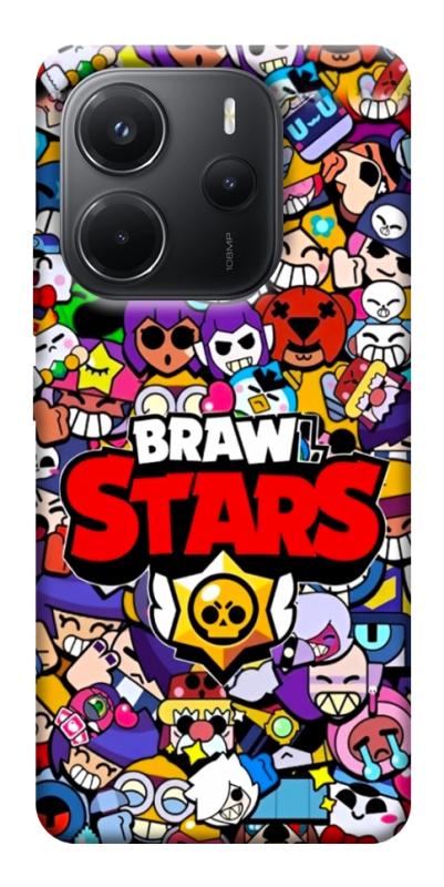 Чехол itsPrint Brawl stars для Xiaomi Redmi Note 14 4G (Europe version), детские, купить оптом с доставкой