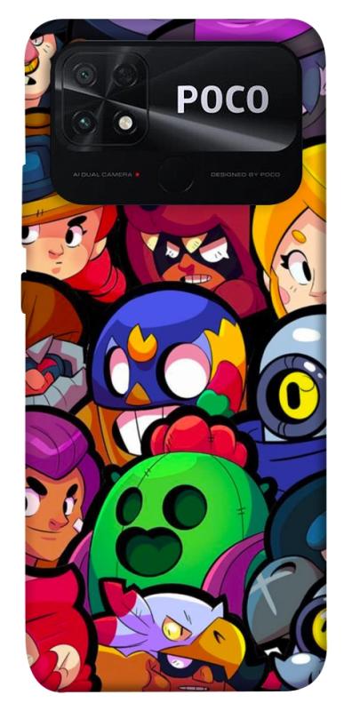 Чехол itsPrint Brawl для Xiaomi Poco C40, детские, купить оптом с доставкой