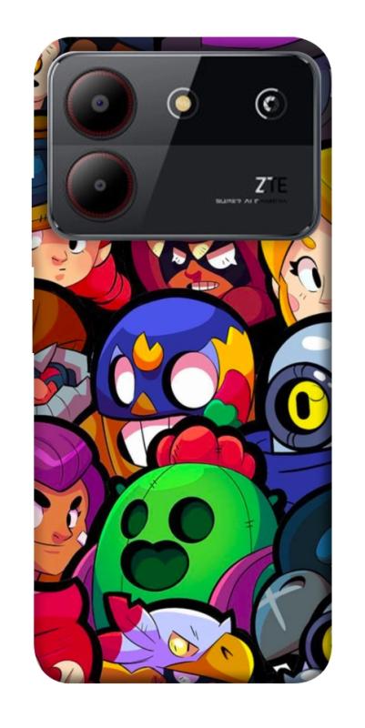 Чохол itsPrint Brawl для ZTE Blade A54 4G, дитячі, купити оптом з доставкою
