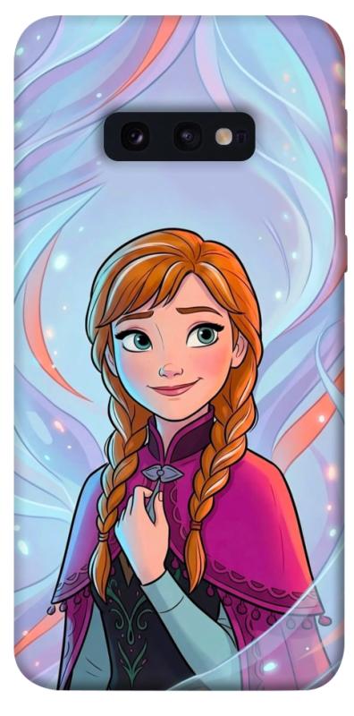Чехол itsPrint Frozen Anna для Samsung Galaxy S10e, детские, купить оптом с доставкой