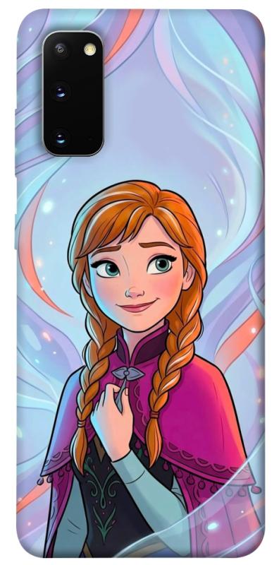 Чехол itsPrint Frozen Anna для Samsung Galaxy S20, детские, купить оптом с доставкой