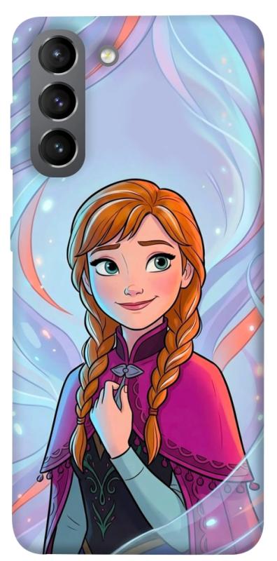 Чехол itsPrint Frozen Anna для Samsung Galaxy S21, детские, купить оптом с доставкой