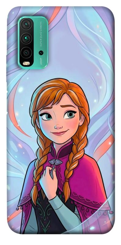 Чехол itsPrint Frozen Anna для Xiaomi Redmi Note 9 4G / Redmi 9 Power / Redmi 9T, детские, купить оптом с доставкой