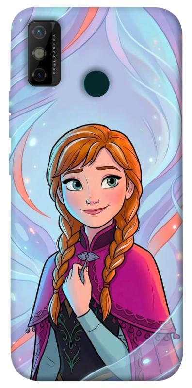 Чохол itsPrint Frozen Anna для TECNO Spark 6 Go, дитячі, купити оптом з доставкою