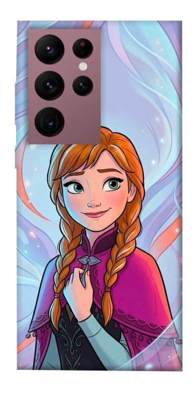 Чехол itsPrint Frozen Anna для Samsung Galaxy S22 Ultra, детские, купить оптом с доставкой