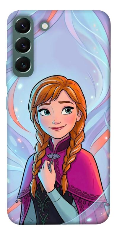 Чехол itsPrint Frozen Anna для Samsung Galaxy S22+, детские, купить оптом с доставкой