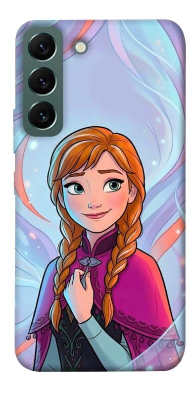 Чехол itsPrint Frozen Anna для Samsung Galaxy S22, детские, купить оптом с доставкой