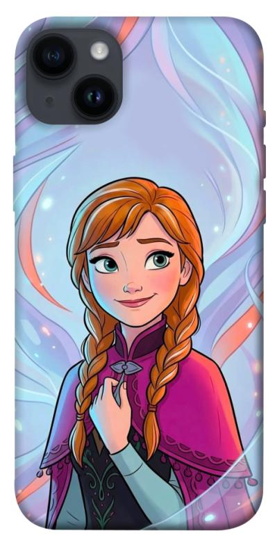 Чехол itsPrint Frozen Anna для Apple iPhone 14 Plus (6.7"), детские, купить оптом с доставкой