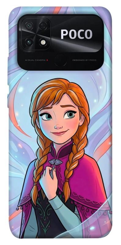 Чехол itsPrint Frozen Anna для Xiaomi Poco C40, детские, купить оптом с доставкой