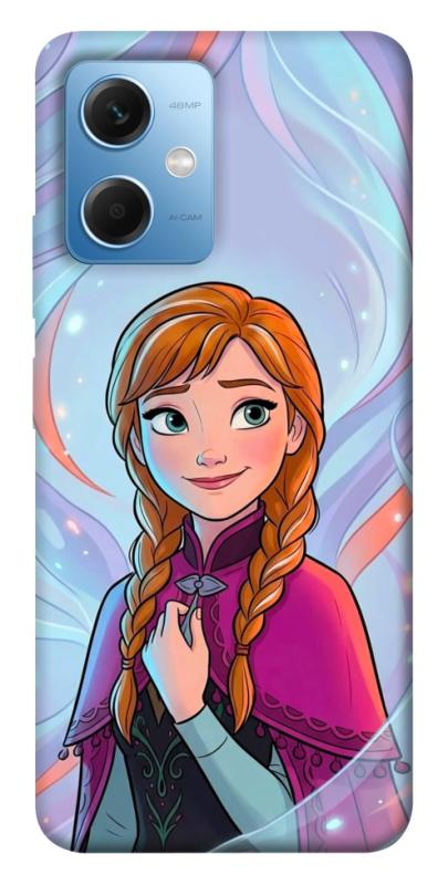 Чохол itsPrint Frozen Anna для Xiaomi Redmi Note 12 5G, дитячі, купити оптом з доставкою