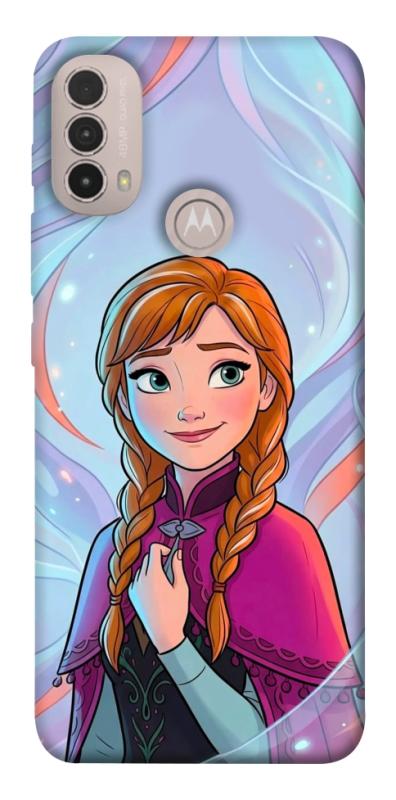 Чехол itsPrint Frozen Anna для Motorola Moto E40, детские, купить оптом с доставкой