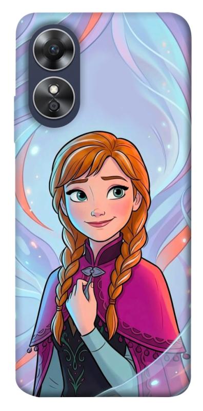 Чехол itsPrint Frozen Anna для Oppo A17, детские, купить оптом с доставкой