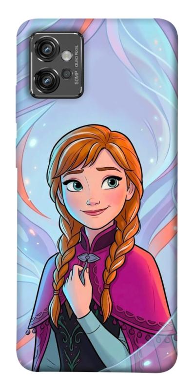 Чехол itsPrint Frozen Anna для Motorola Moto G32, детские, купить оптом с доставкой
