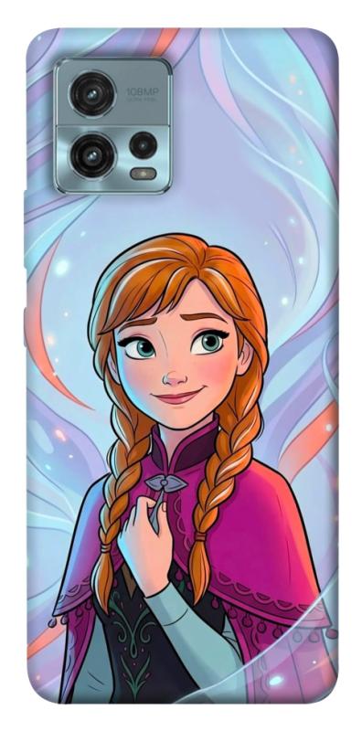 Чехол itsPrint Frozen Anna для Motorola Moto G72, детские, купить оптом с доставкой