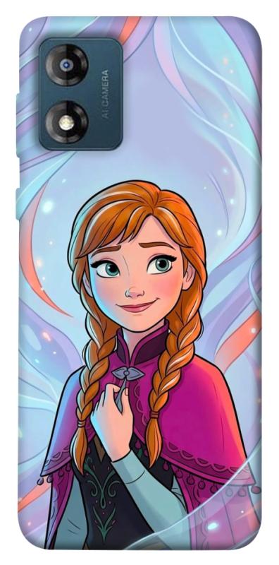 Чехол itsPrint Frozen Anna для Motorola Moto E13, детские, купить оптом с доставкой