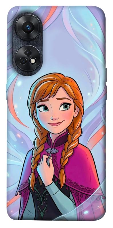 Чехол itsPrint Frozen Anna для Oppo Reno 8 T 4G, детские, купить оптом с доставкой