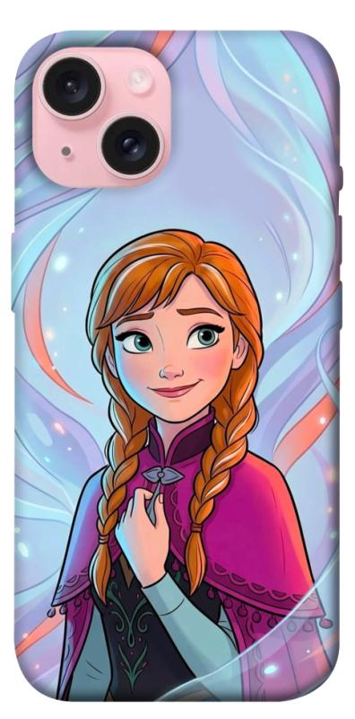 Чехол itsPrint Frozen Anna для Apple iPhone 15 (6.1"), детские, купить оптом с доставкой