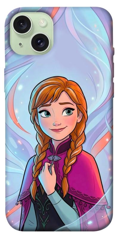 Чехол itsPrint Frozen Anna для Apple iPhone 15 Plus (6.7"), детские, купить оптом с доставкой