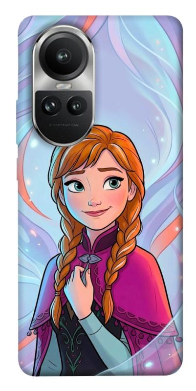 Чехол itsPrint Frozen Anna для Oppo Reno 10, детские, купить оптом с доставкой