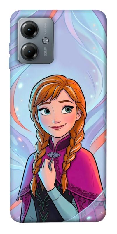 Чехол itsPrint Frozen Anna для Motorola Moto G14, детские, купить оптом с доставкой