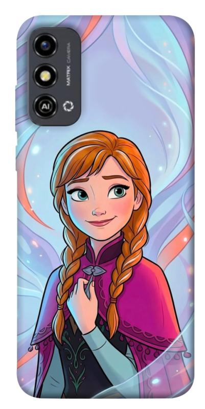 Чехол itsPrint Frozen Anna для ZTE Blade A53, детские, купить оптом с доставкой