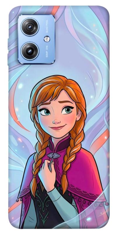 Чехол itsPrint Frozen Anna для Motorola Moto G84, детские, купить оптом с доставкой