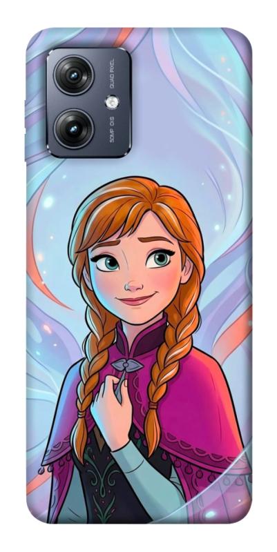 Чехол itsPrint Frozen Anna для Motorola Moto G54, детские, купить оптом с доставкой