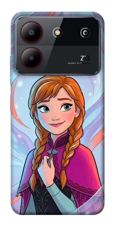 Чехол itsPrint Frozen Anna для ZTE Blade A54 4G, детские, купить оптом с доставкой