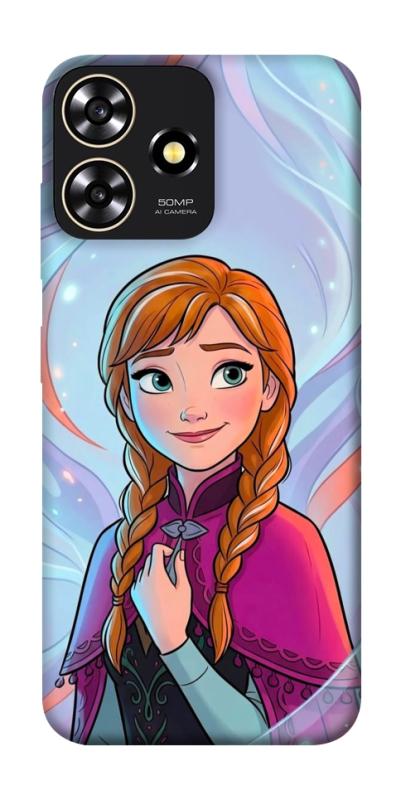 Чехол itsPrint Frozen Anna для ZTE Blade A73 4G, детские, купить оптом с доставкой