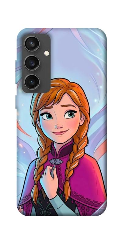 Чехол itsPrint Frozen Anna для Samsung Galaxy S24 FE, детские, купить оптом с доставкой