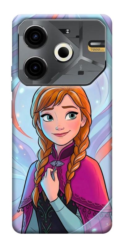 Чохол itsPrint Frozen Anna для TECNO Pova 6 Neo (LI6), дитячі, купити оптом з доставкою