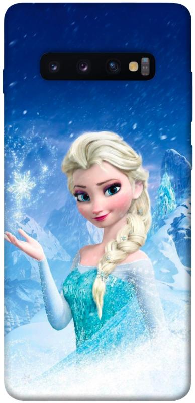 Чехол itsPrint Frozen Elsa для Samsung Galaxy S10+, детские, купить оптом с доставкой