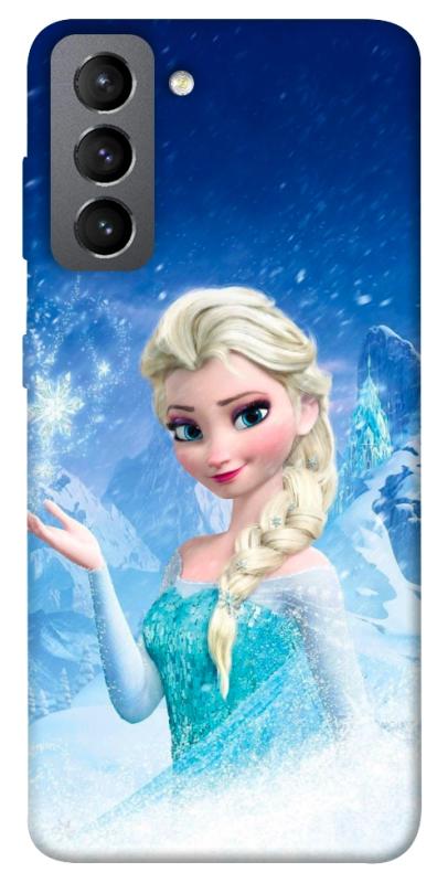 Чехол itsPrint Frozen Elsa для Samsung Galaxy S21 FE, детские, купить оптом с доставкой