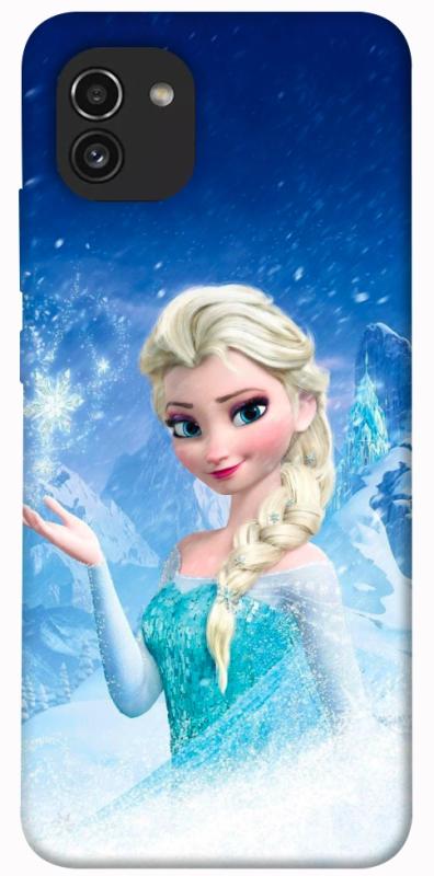 Чехол itsPrint Frozen Elsa для Samsung Galaxy A03, детские, купить оптом с доставкой