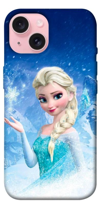 Чохол itsPrint Frozen Elsa для Apple iPhone 15 (6.1"), дитячі, купити оптом з доставкою