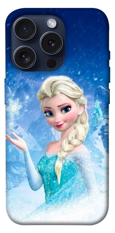 Чехол itsPrint Frozen Elsa для Apple iPhone 15 Pro (6.1"), детские, купить оптом с доставкой