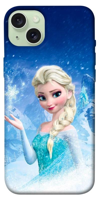 Чехол itsPrint Frozen Elsa для Apple iPhone 15 Plus (6.7"), детские, купить оптом с доставкой
