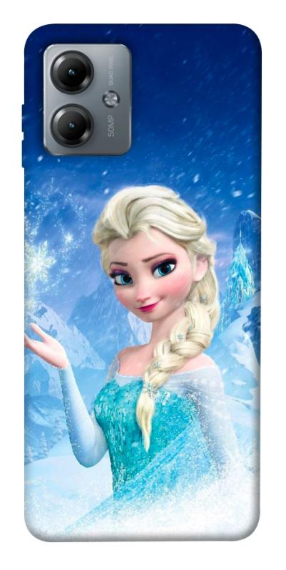 Чехол itsPrint Frozen Elsa для Motorola Moto G14, детские, купить оптом с доставкой