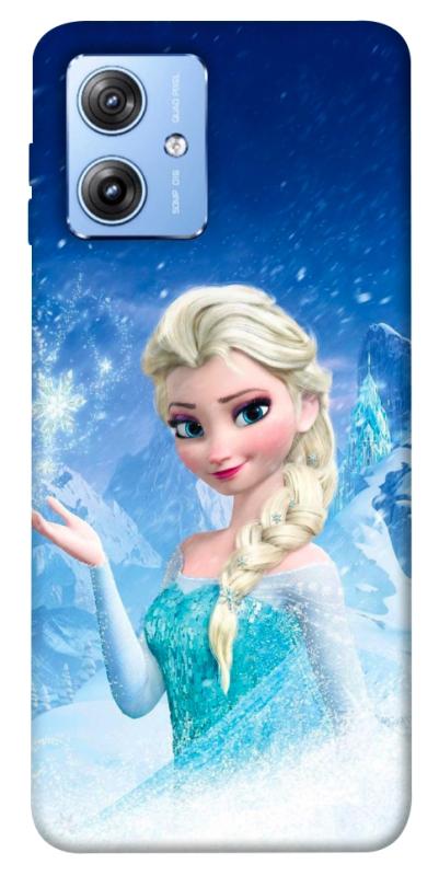 Чехол itsPrint Frozen Elsa для Motorola Moto G84, детские, купить оптом с доставкой