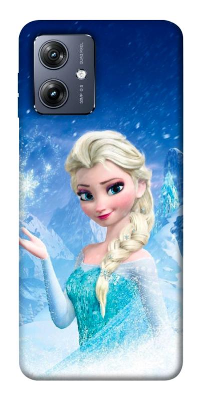 Чехол itsPrint Frozen Elsa для Motorola Moto G54, детские, купить оптом с доставкой