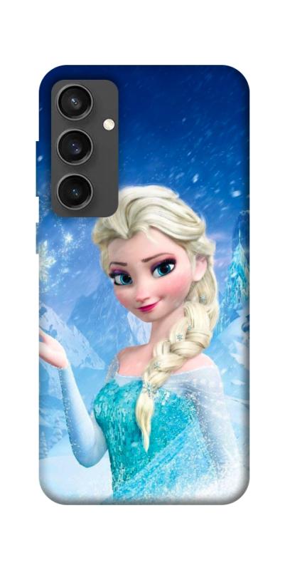 Чехол itsPrint Frozen Elsa для Samsung Galaxy S24 FE, детские, купить оптом с доставкой