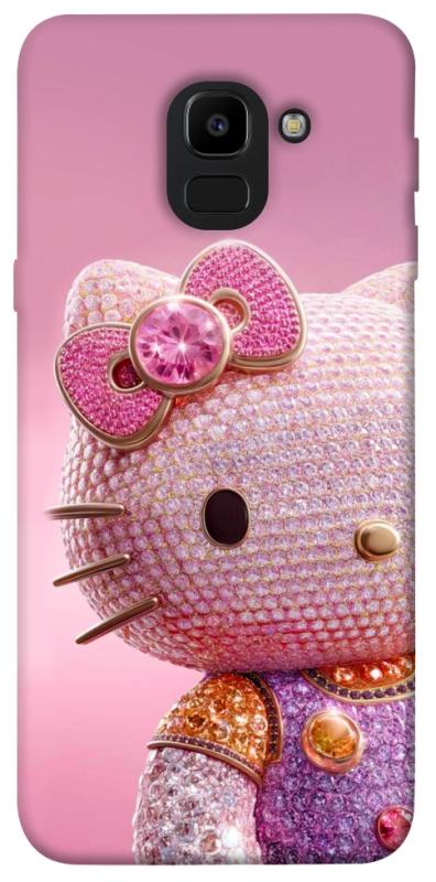Чехол itsPrint Hello kitty diamond для Samsung J600F Galaxy J6 (2018), детские, купить оптом с доставкой